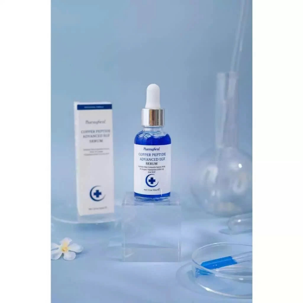 [Mua 1 tặng 2] Serum Pharmaform Copper Peptide Advance EGF - Tinh Chất Đồng Peptide Phục Hồi Da, Giảm Đỏ - 30ml