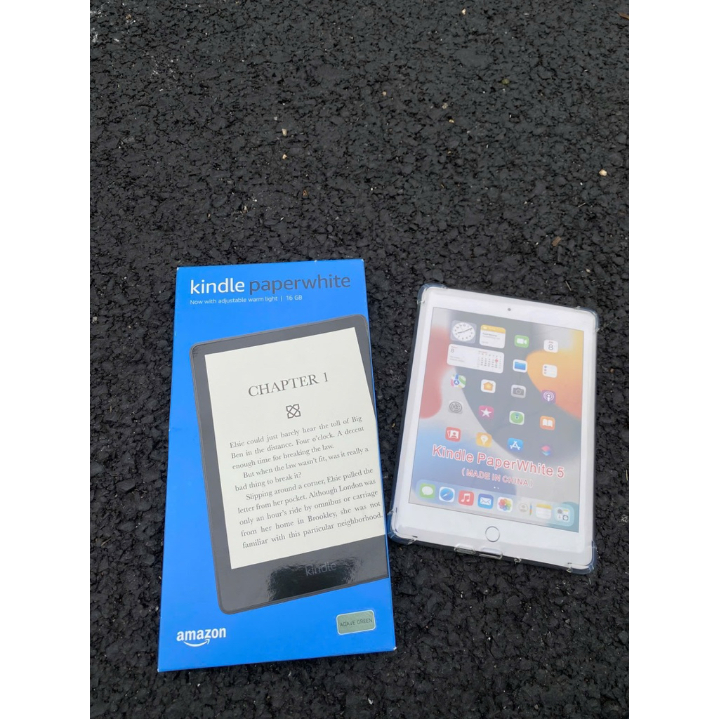 Ốp silicon Kindle paperwhite gen 5 ( 11th - 2021 ) - tặng kèm miếng dán màn hình | BigBuy360 - bigbuy360.vn