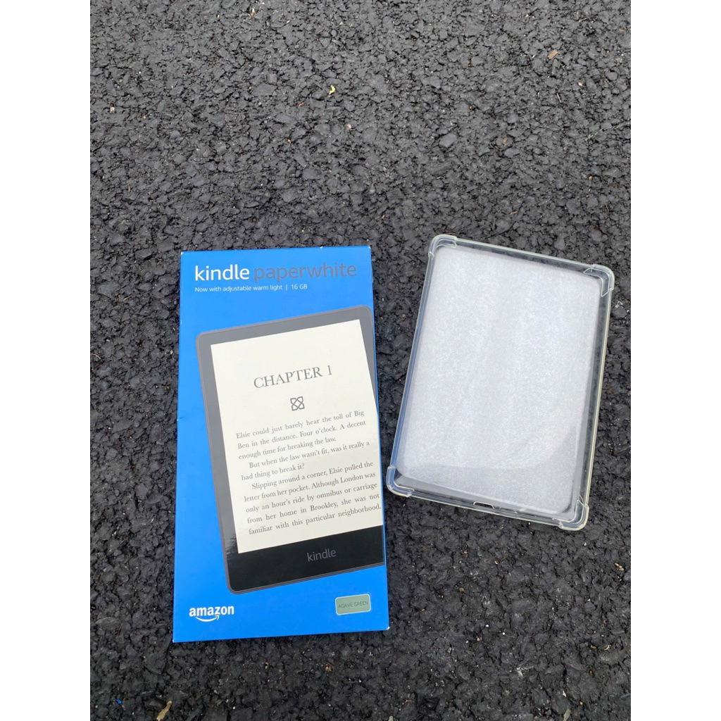 Ốp silicon Kindle paperwhite gen 5 ( 11th - 2021 ) - tặng kèm miếng dán màn hình | BigBuy360 - bigbuy360.vn