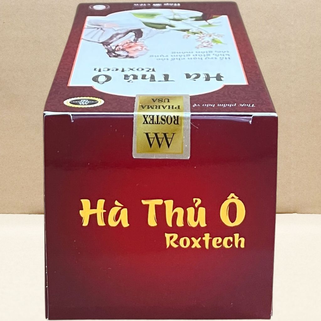 Combo 5 Hộp Hà Thủ Ô Roxtech - Rostex - Hải Dương - Vitamin Chữa Lành