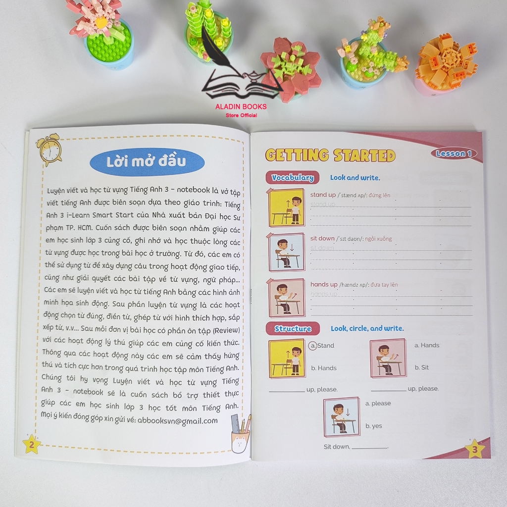 Sách-Luyện Viết Và Học Từ Vựng Tiếng Anh 3 Notebook