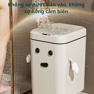Thùng Rác Cảm Biến Thông Minh 15.7L, Nhà Vệ Sinh, Phòng Ngủ, Phòng Khách, Phòng Bếp