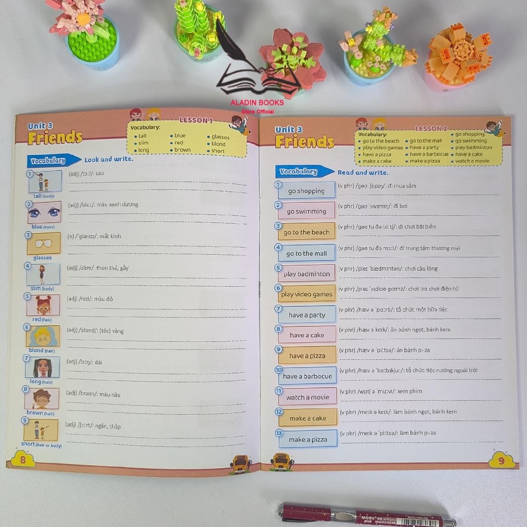 Sách-Luyện Viết Và Học Từ Vựng Tiếng Anh 6 Notebook