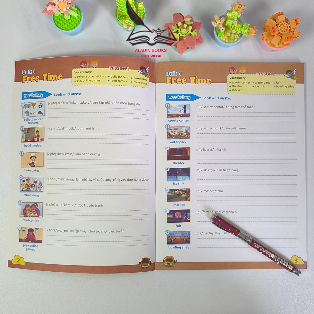 Sách-Luyện Viết Và Học Từ Vựng Tiếng Anh 7 Notebook