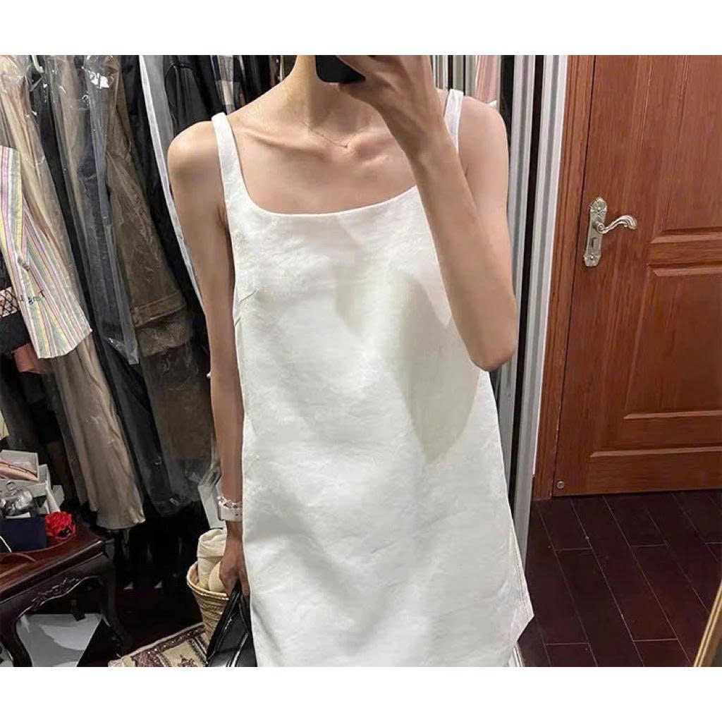 𝗞𝗶𝗿a - Đầm Linen 2s thắt dây nơ BEELY