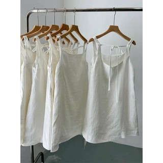 𝗞𝗶𝗿𝗮 𝗗𝗿𝗲𝘀𝘀 - |LY LINEN| Đầm Linen 2s thắt dây nơ sau