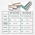 Kệ tivi treo tường gỗ công nghiệp hiện đại phòng khách - Kệ tivi treo tường gỗ MDF bền đẹp sang trọng giá tốt Thanh Xuân — ảnh 5
