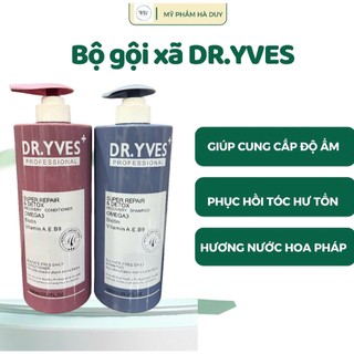 BỘ GỘI XẢ DR.YVES 1000ML PLUS-VINGE OIL CONTROL ANTI-DANDRUFF