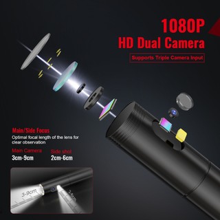 HABOTEST HT669A Độ phân giải cao có độ phân giải cao 1080p HD Video 32G Lưu trữ IP67 Nốt ống nội soi ống nội soi ống nội