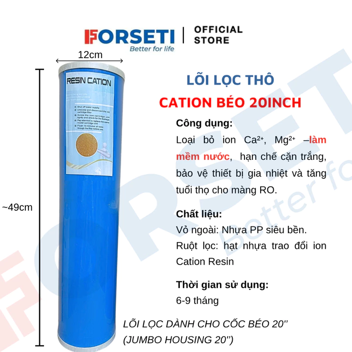 Filter Cartridge 20inch – 20", 11 cm – 5