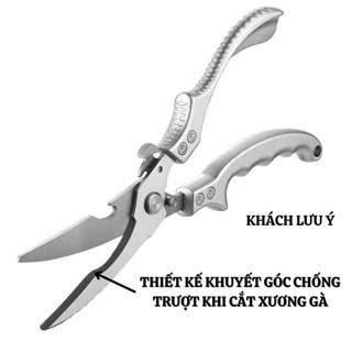 Kéo nhà bếp chuyên cắt gà cao cấp nhập khẩu trực tiếp từ LIÊN BANG ĐỨC bằng thép trắng không gỉ