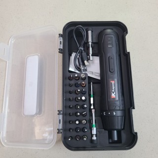 Bộ tua vít pin KAPUSI K-6222 20 đầu vít thay thế, pin sạc cao cấp cổng type C