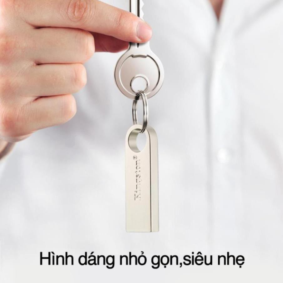 Usb Kingston 3.0/2.0 128gb/ 64gb/ 32gb/ 16gb/ 8gb/ 4gb /2gb thiết kế nhỏ gọn,vỏ kim loại,chống nước