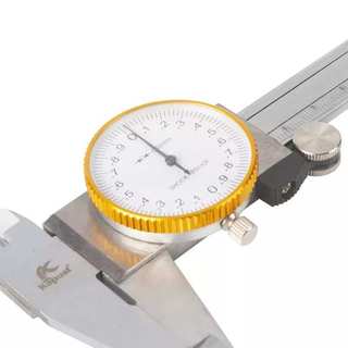 Thước kẹp đồng hồ cơ 150mm KAPUSI Nhật bản, hợp kim thép chống gỉ, Bh 12 tháng Kouritsu Official Store