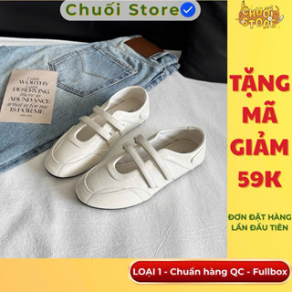 Giày thời trang nữ da PU tổng hợp dệt vải đế cao su dễ mang vừa vặn thoải mái đáng yêu dịu dàng
