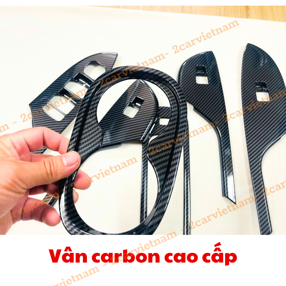 Ốp nội thất xe Vinfast VF5  / Herio Green, chất liệu nhựa ABS cao cấp, chống sước và trang trí xe rất đẹp