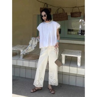 𝗕𝗲𝗺𝗶𝗻 𝗟𝗶𝗻𝗲𝗻 - | LY LINEN | Áo Linen xếp li thủ công babydoll