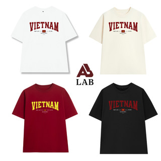 [GIAO NHANH] Áo Thun Nam Nữ Chữ Việt Nam ĐLTDHP, Áo Phông Unisex Form Rộng Top Women Cổ Tròn