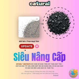Combo 2 Túi Cát Đất Sét Catural Khử Mùi Mạnh, Vón Cục Nhanh, Siêu Ít Bụi - MrKim SaiGon