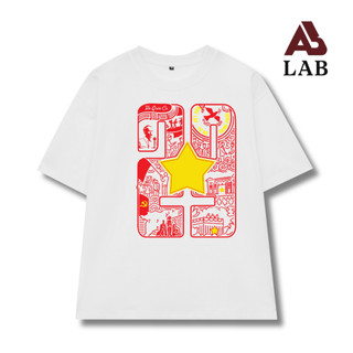 [HỎA TỐC] Áo Thun Nam Nữ Mừng Đại Lễ 2/9 In 2 Mặt, Áo Phông Unisex Form Rộng Yêu Nước Cổ Tròn