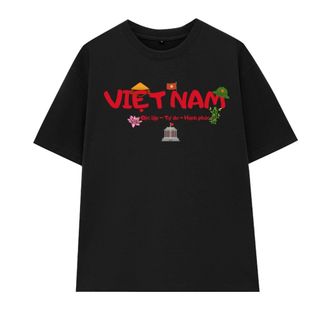 [HỎA TỐC] Áo Thun Nam Nữ Hình Việt Nam Lăng Bác, Áo Phông Unisex Form Rộng Yêu Nước Cổ Tròn