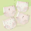 Combo 4 quần chip tam giác cho bé gái, quần lót bé gái thun cotton kháng khuẩn size đại 14-52kg