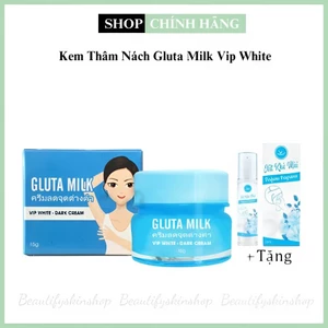 Kem Thâm Nách Gluta Milk Vip White Giá Sỉ Chính Hãng 15g