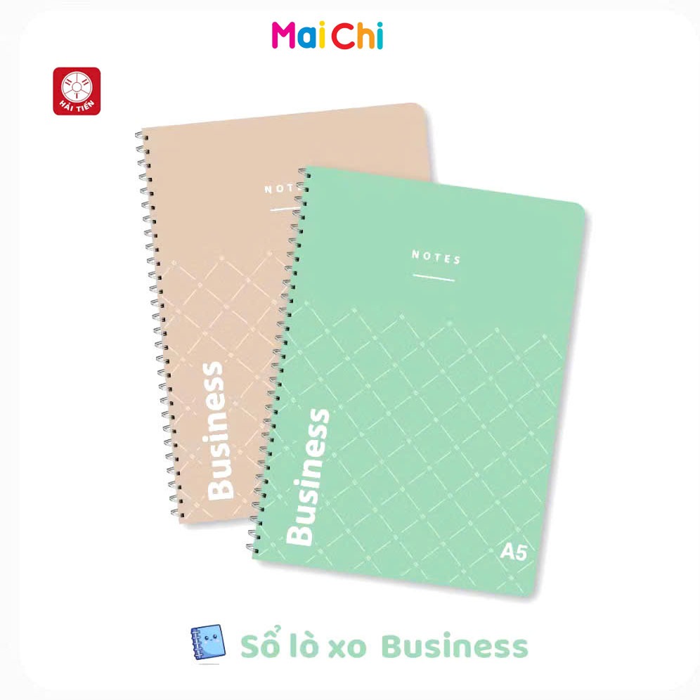 SỔ LÒ XO A5 HẢI TIẾN BUSINESS 200 TRANG | Shopee Việt Nam