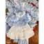 Set váy tầng (kèm quần) mix áo sơ mi babydoll phối bèo ren MCA phong cách tiểu thư hottrend