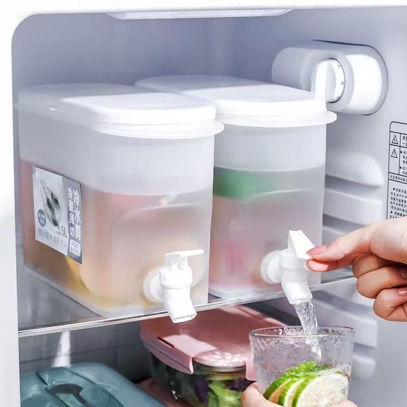 Bình đựng nước 3,5L - Bình đựng nước ép, trà sữa có nắp, Bình pha chế mang theo du lịch có van tiện dụng (mã 6785)