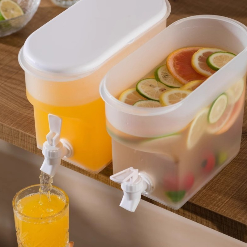 Bình đựng nước 3,5L - Bình đựng nước ép, trà sữa có nắp, Bình pha chế mang theo du lịch có van tiện dụng (mã 6785)