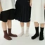 Tất cho bé sợi COTTON Dệt kim không xương màu trơn kiểu Hàn Quốc tất thời trang cho bé trai bé gái