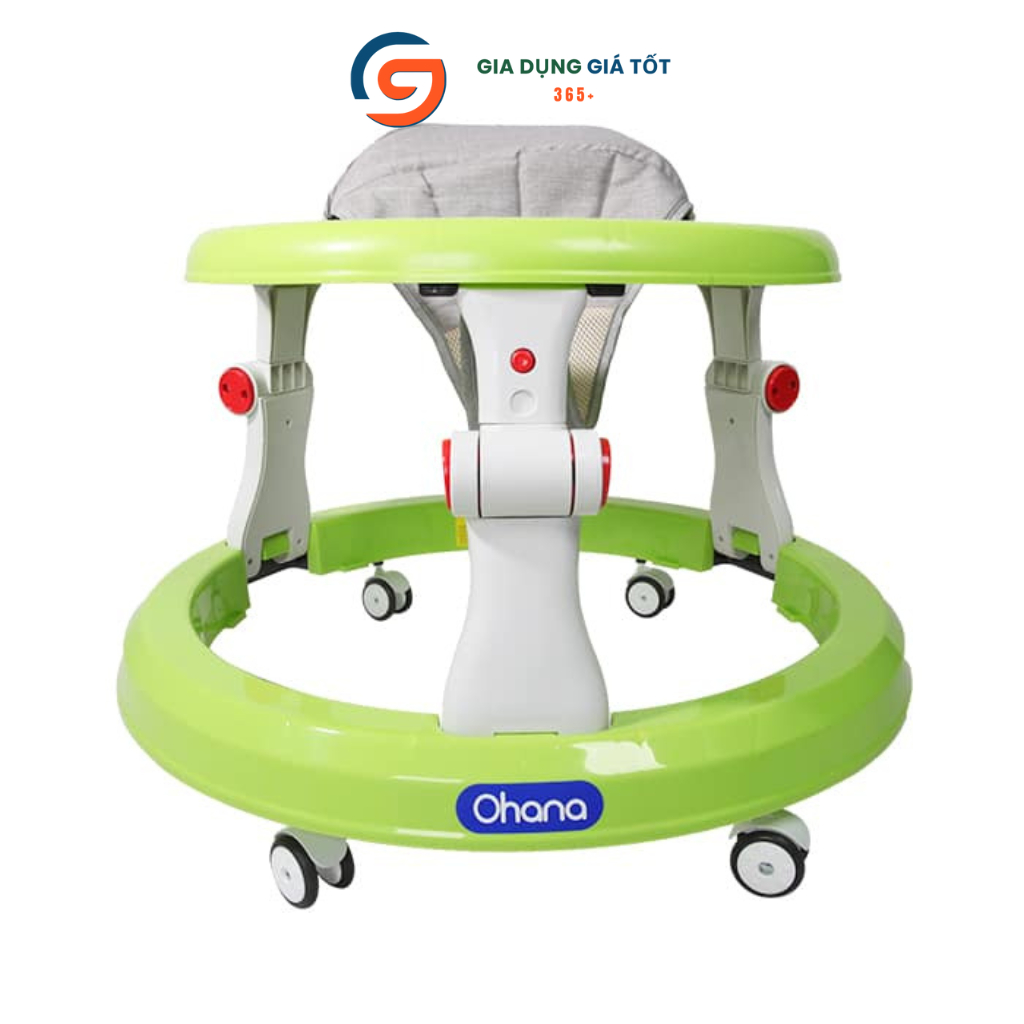 Xe tập đi cho bé Ohana gấp gọn thông minh - xe tập đi trẻ em an toàn, thiết kế chắc chắn, dễ sử dụng