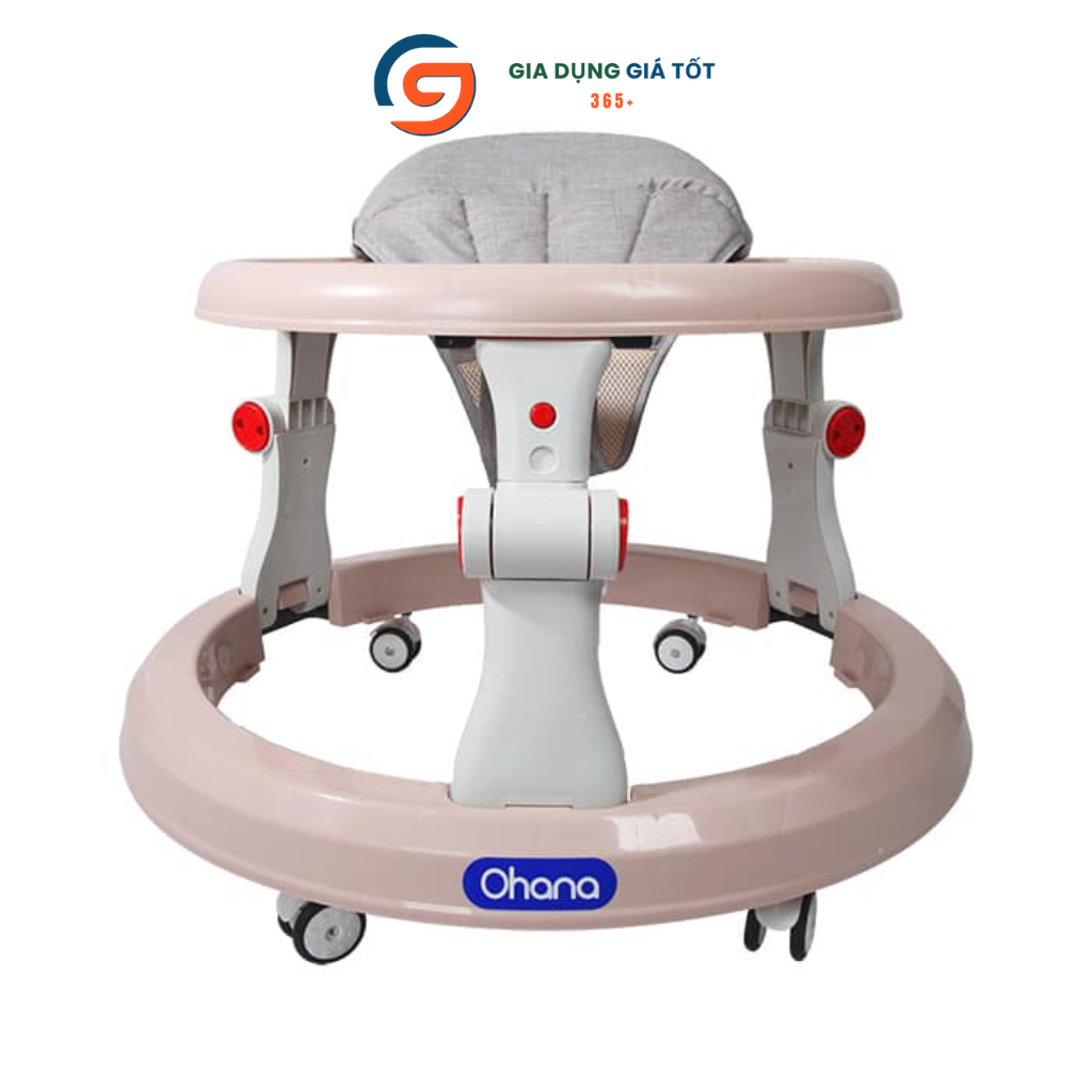 Xe tập đi cho bé Ohana gấp gọn thông minh - xe tập đi trẻ em an toàn, thiết kế chắc chắn, dễ sử dụng