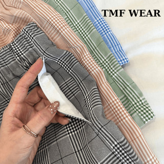 Quần đùi short vải Kate Oxford ngủ mặc nhà nam nữ Unisex, thoáng mát mềm mịn form rộng – TMF WEAR