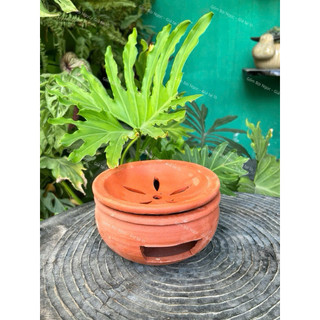 Bếp Đất Nung Đốt Bồ Kết - Xông Thảo Mộc - Thư Giãn Xua Đuổi Côn Trùng - Gốm Lái Thiêu