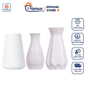 Bình Hoa Nhựa VIỆT NHẬT 0108/09/91/92/93/94, Lọ Cắm Hoa Decor Trang Trí Phòng Khách Bàn Làm Việc AMIZIN