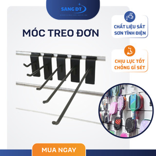 [CÀI KỆ RÃNH] Móc đơn treo phụ kiện trưng bày ốp điện thoại,móc khóa,phụ kiện shop thể thao