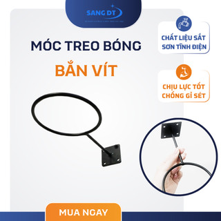 [MÓC BẮN VÍT] Móc Treo Bóng Thể Thao Bắn Vít Màu Đen Dài 25cm,Đường Kính 13cm