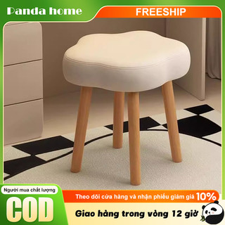 Panda Ghế đẩu bàn trang điểm phòng ngủ gỗ nguyên khối chất lượng cao
