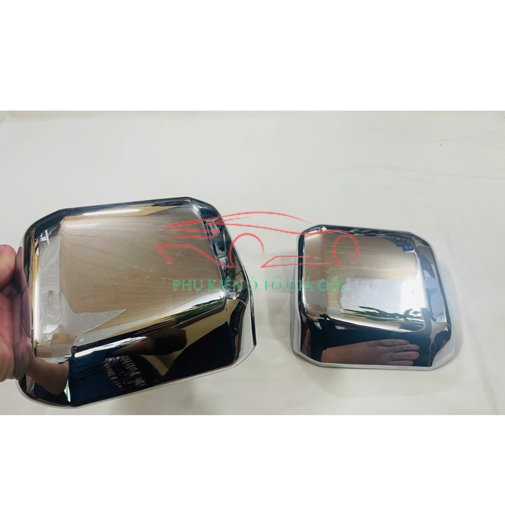 Ốp gương chiếu hậu xe Vinfast VF3 chất liệu MẠ CROM sáng bóng cao cấp - gồm 2 chiếc