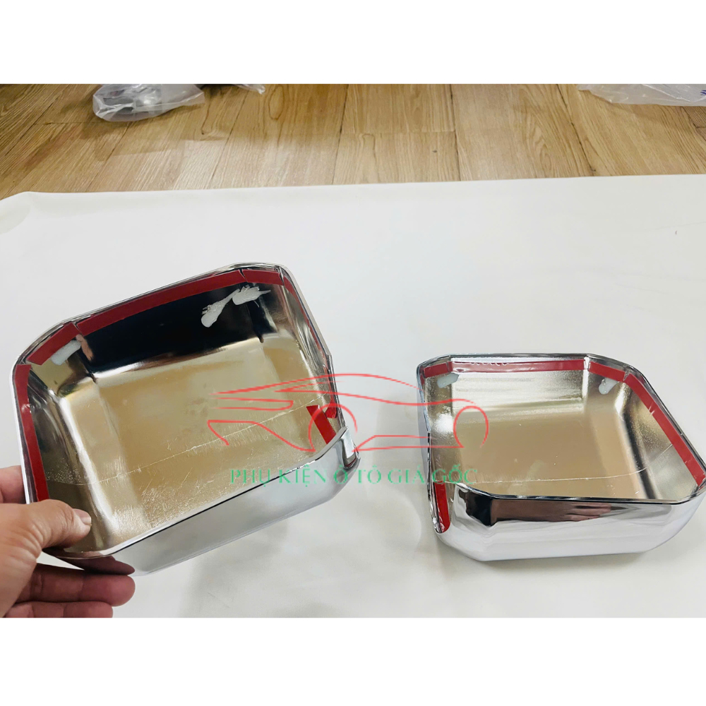 Ốp gương chiếu hậu xe Vinfast VF3 chất liệu MẠ CROM sáng bóng cao cấp - gồm 2 chiếc