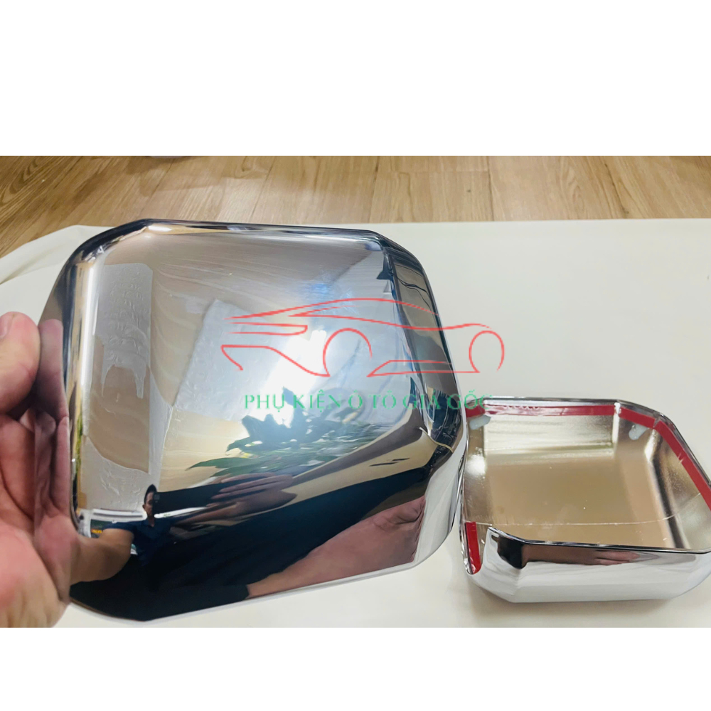 Ốp gương chiếu hậu xe Vinfast VF3 chất liệu MẠ CROM sáng bóng cao cấp - gồm 2 chiếc