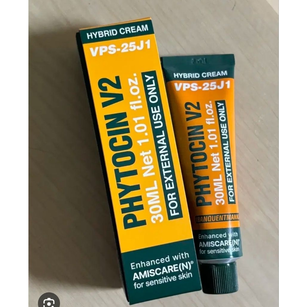 Mẫu mới] Kem dưỡng ẩm, phục hồi da Phytocin V2 Hybrid Cream 30ml