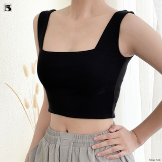 Áo bra nữ Twentyfive croptop vải thun cotton 2 lớp co dãn, không đệm mút TL46