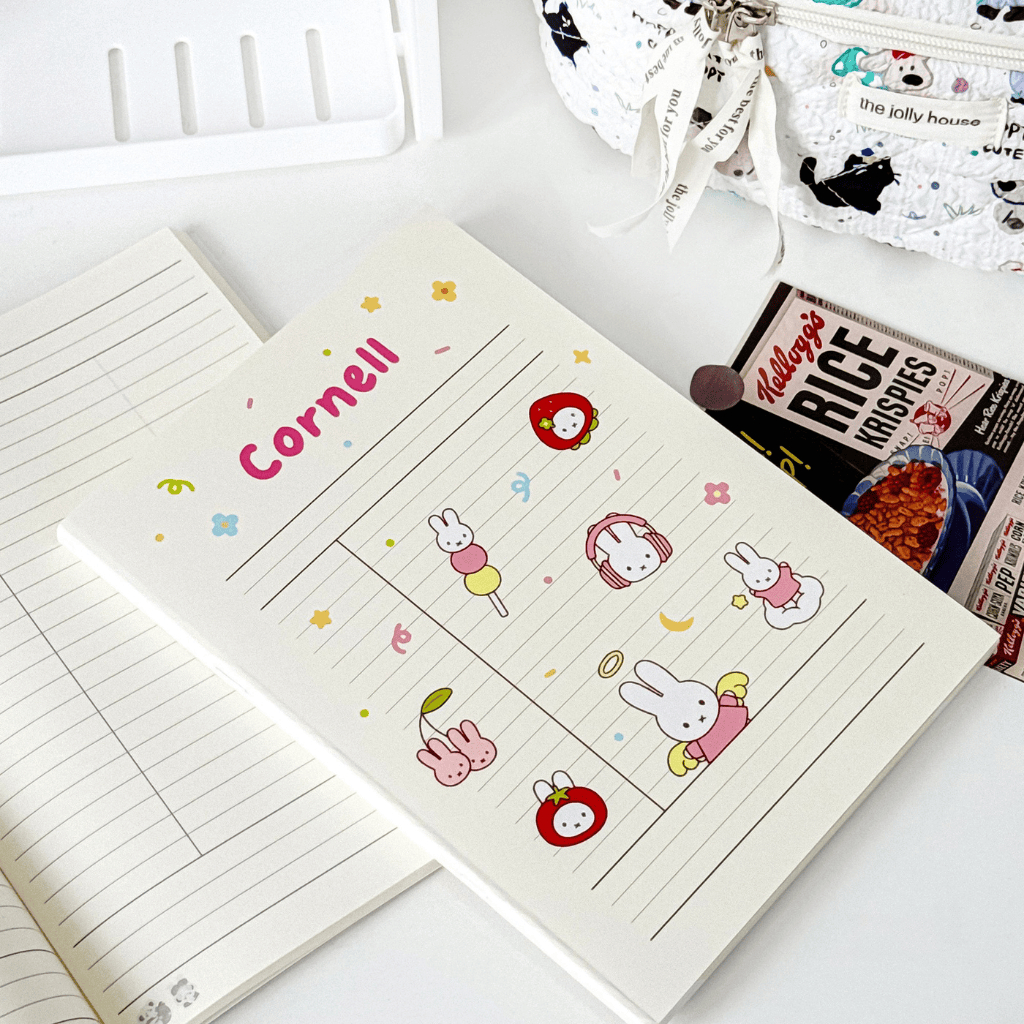 Sổ vở MZHS Cornell Miffy rabbit candy fruit 17 x 24cm 200 trang - Mix ...