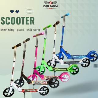 Xe Trượt Scooter Bánh To 616 Khung Thép Chịu Lực 100kg Cho Thanh Thiếu Niên,Người Lớn Đại Nam Sport