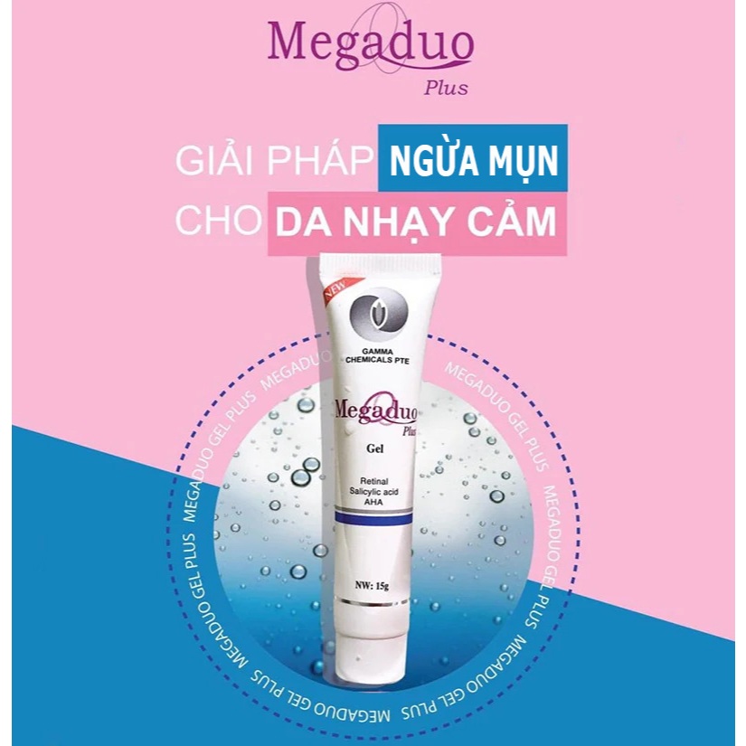 Megaduo Gel Ngừa Mụn Ẩn Mờ Chống Thâm Dưỡng Da15g