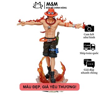 One Piece GK LX Ba Anh Em - Tượng Ace Chữ Thập Giang Tay Đế Phát Sáng - Giao Hàng Từ Hà Nội