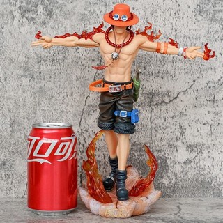 One Piece GK LX Ba Anh Em - Tượng Ace Chữ Thập Giang Tay Đế Phát Sáng - Giao Hàng Từ Hà Nội